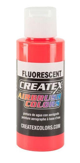 IWATA CREATEX AIRBRUSH COLOR 2oz Fluorescent Red