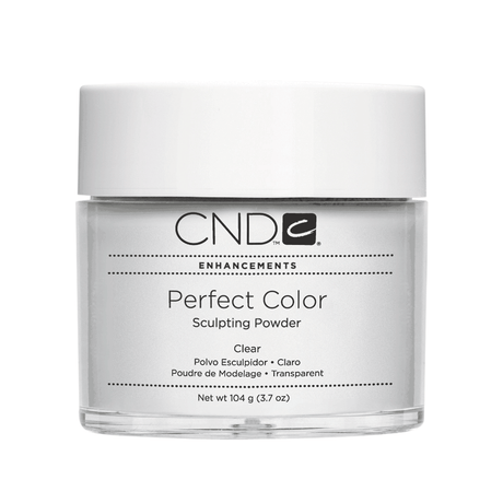 CND Perfect Color Sculpting Powder Acrylic Powder Clear