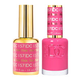 DND DC Duo Gel Matching Color 157 Hot Pink