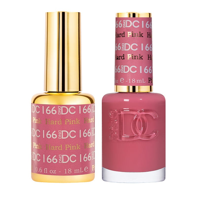 DND DC Duo Gel Matching Color 166 Hard Pink