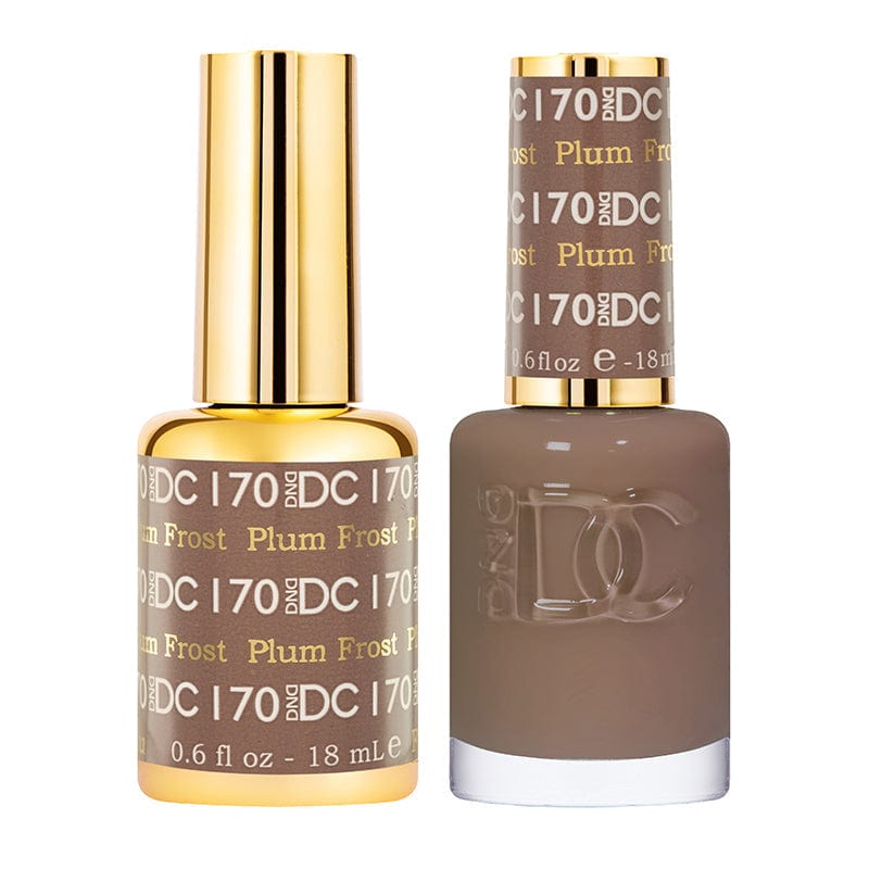 DND DC Duo Gel Matching Color 170 Plum Frost