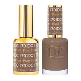 DND DC Duo Gel Matching Color 170 Plum Frost