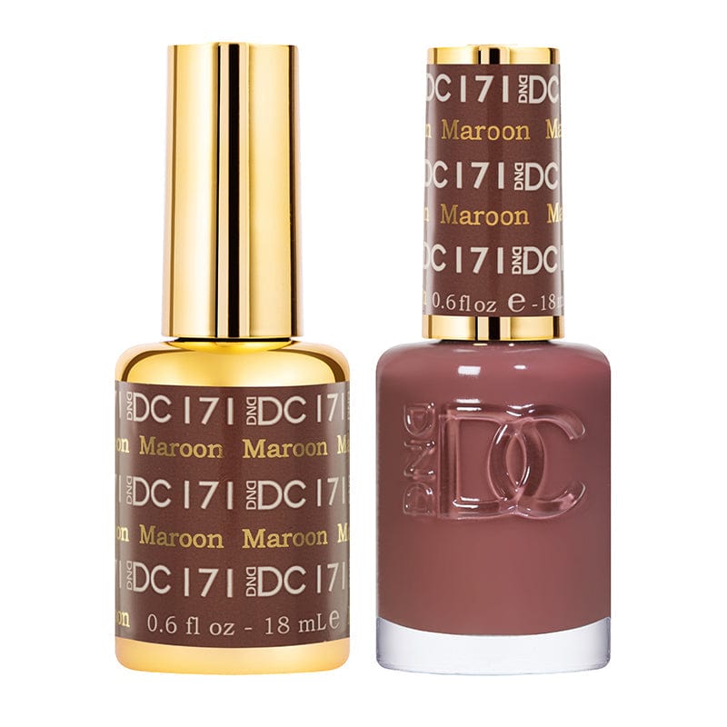 DND DC Duo Gel Matching Color 171 Maroon