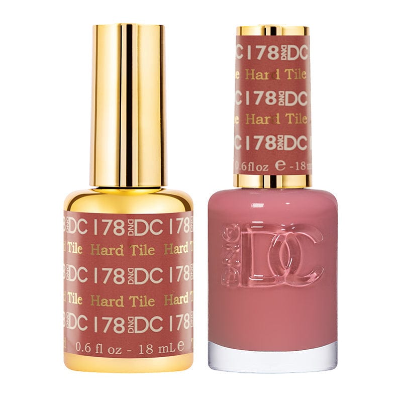 DND DC Duo Gel Matching Color 178 Hard Tile