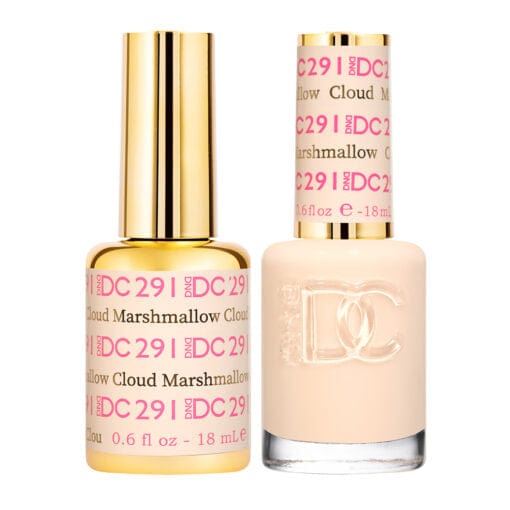 DND DC Duo Gel Matching Color 291 Marshmallow Cloud