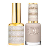 DND DC Duo Gel Matching Color 301 Half Moon