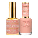 DND DC Duo Gel Matching Color 304 Ice-Cream Sundae