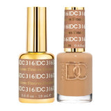 DND DC Duo Gel Matching Color 316 S'mores