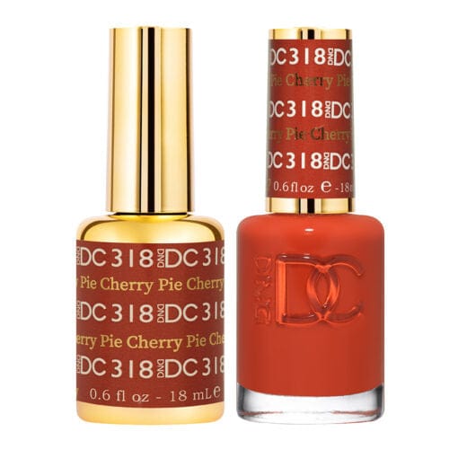 DND DC Duo Gel Matching Color 318 Cherry Pie