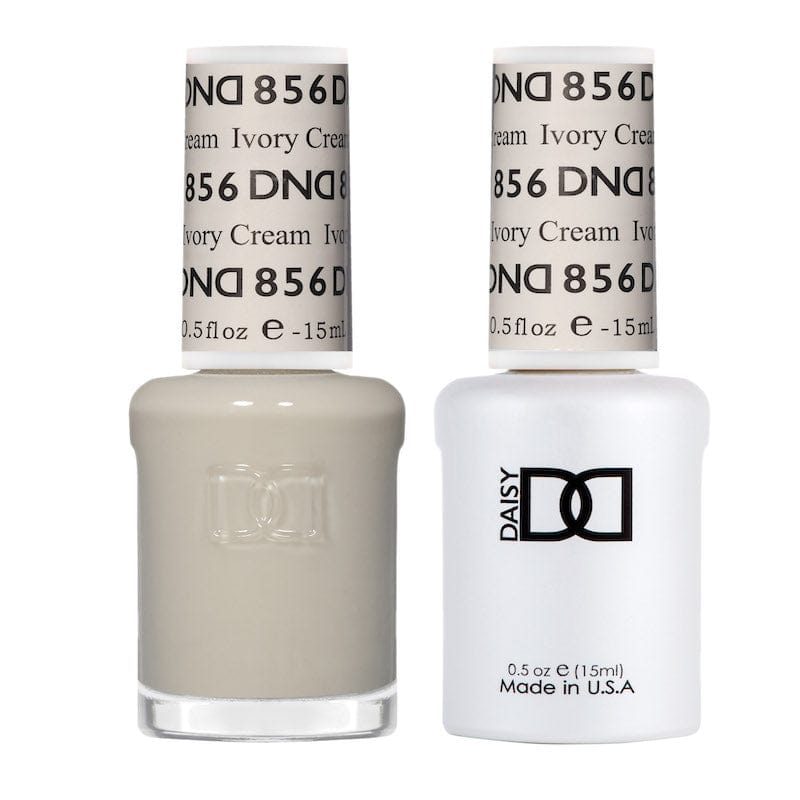 DND Duo Gel Matching Color 856 Ivory Cream
