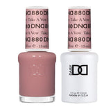 DND Duo Gel Matching Color 880 Take A Vow