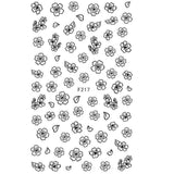 JNBS Nail Sticker Flowers Version 2