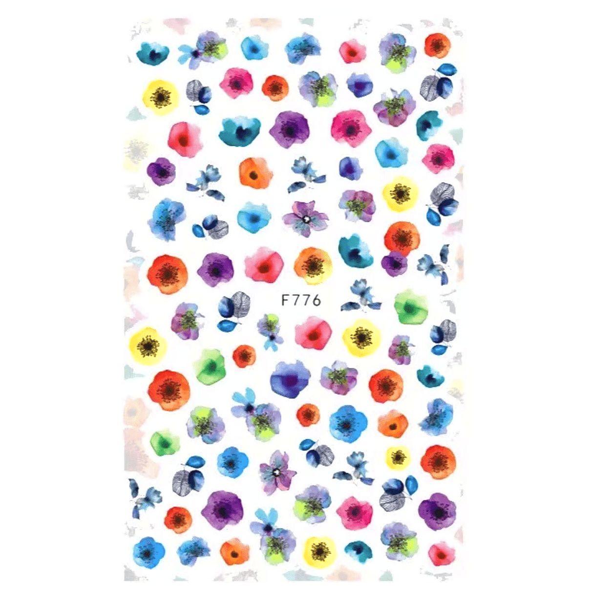 JNBS Nail Sticker Flowers Version 2