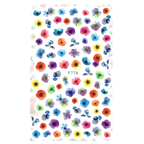 JNBS Nail Sticker Flowers Version 2