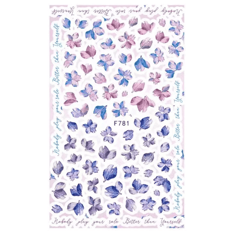 JNBS Nail Sticker Flowers Version 2