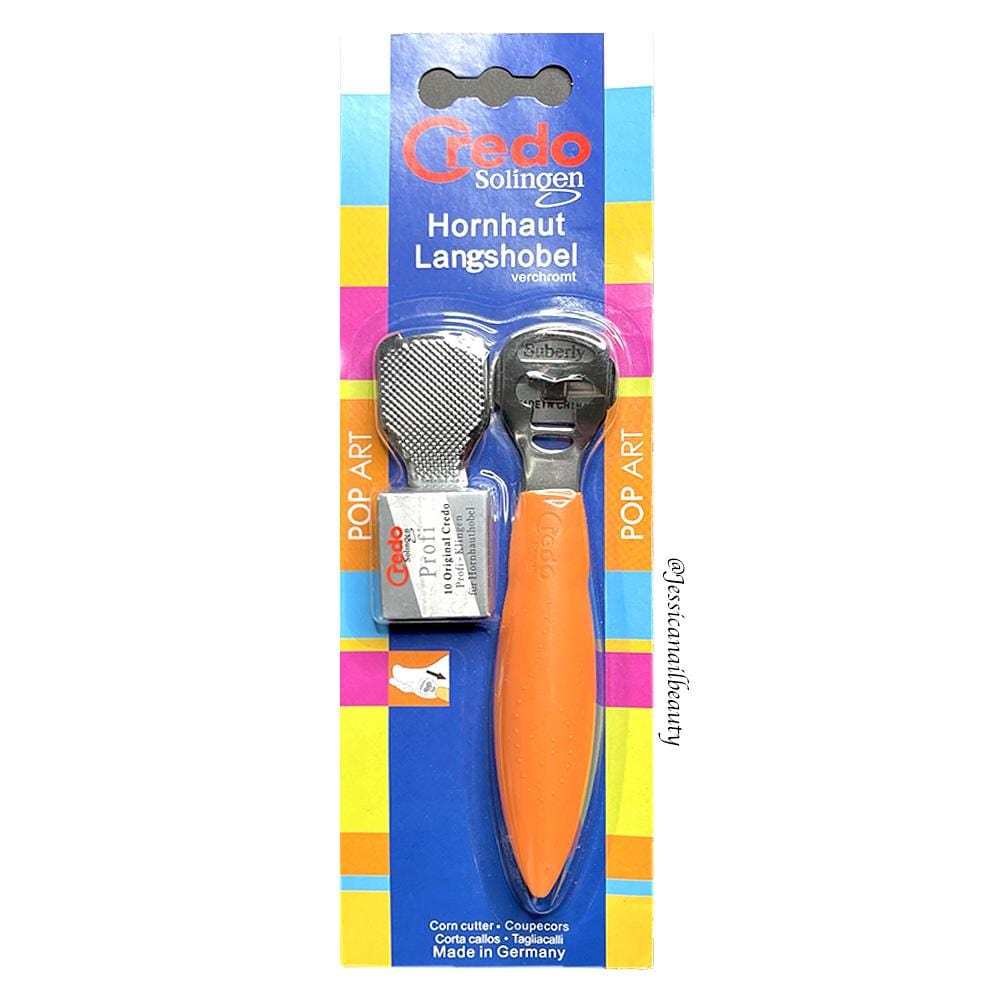 Credo Solingen Orange Corn Cutter / Callus Razor with 10 Blades