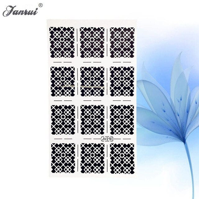 JNBS Nail Sticker Hollow Version 3