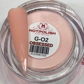 NOTPOLISH 2-in-1 Powder (Glow In The Dark) - G02 Obsessed - Jessica Nail & Beauty Supply - Canada Nail Beauty Supply - Glow In The Dark