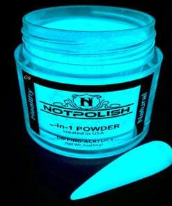 NOTPOLISH 2-in-1 Powder (Glow In The Dark) - G09 Night Crawlers - Jessica Nail & Beauty Supply - Canada Nail Beauty Supply - Glow In The Dark