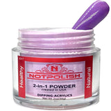 NOTPOLISH 2-in-1 Powder (Glow In The Dark) - G17 Juicy Berry - Jessica Nail & Beauty Supply - Canada Nail Beauty Supply - Glow In The Dark
