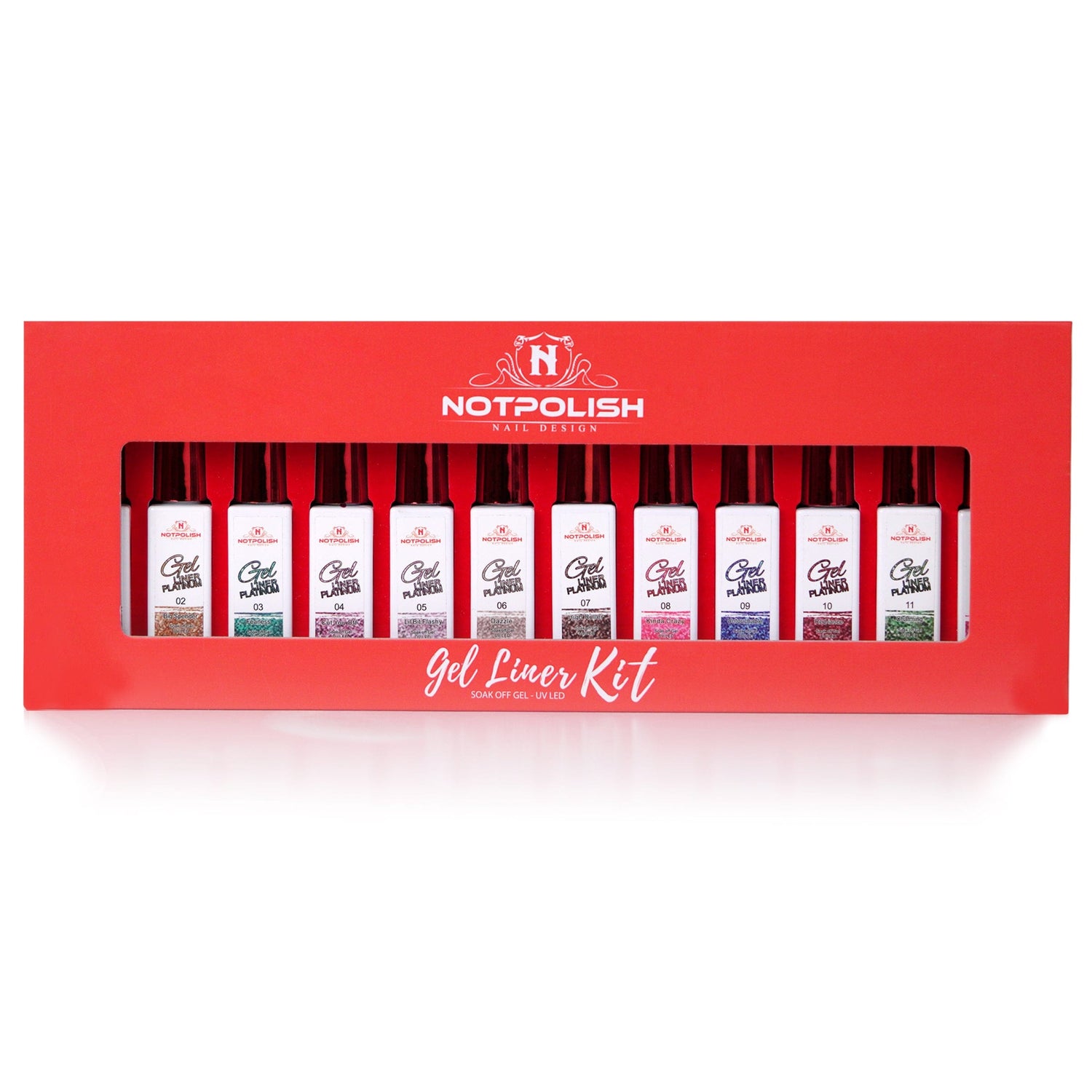 NOTPOLISH Gel Liner Platinum Kit