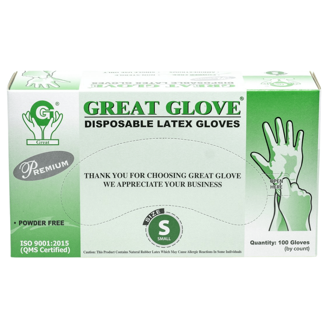 JNBS Great Glove Latex Gloves Small