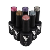 V Beauty Pure Gel Color Collection Leaf Collection (Set of 6pcs)