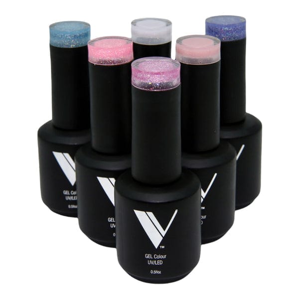 V Beauty Pure Gel Color Collection IN TWILIGHT Holo Glitter
