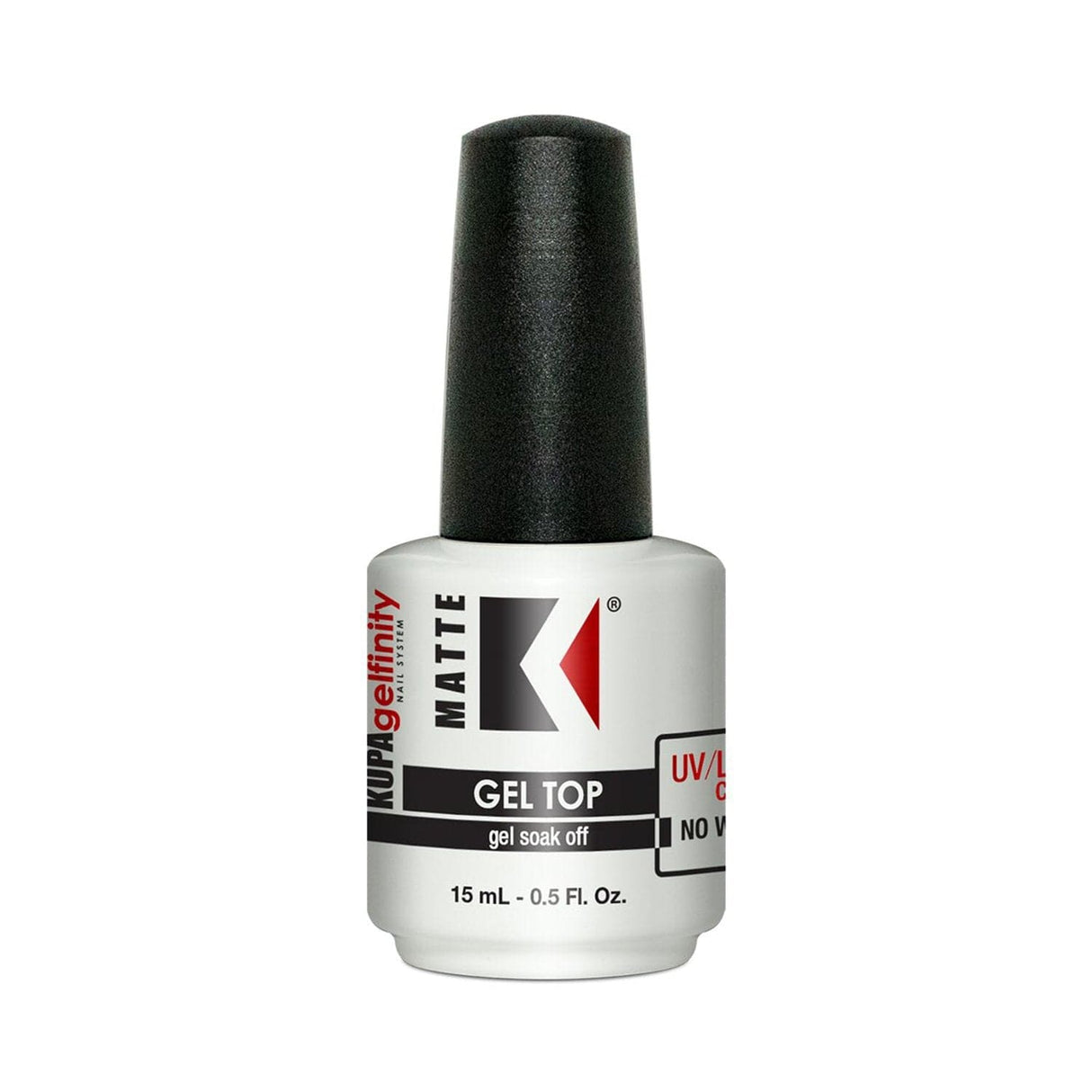 KUPA Gelfinity Matte Gel Top Coat 0.5oz