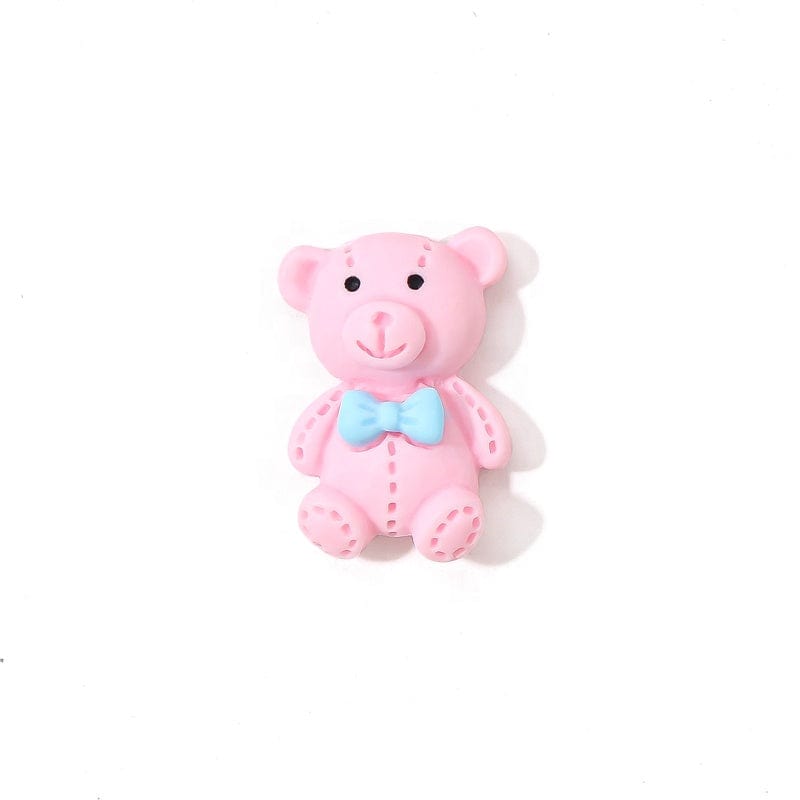 JNBS Kawaii Charm Pink Bear Blue Bow XLarge