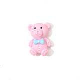 JNBS Kawaii Charm Pink Bear Blue Bow XLarge