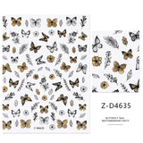 JNBS Butterfly Nail Sticker