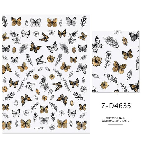 JNBS Butterfly Nail Sticker