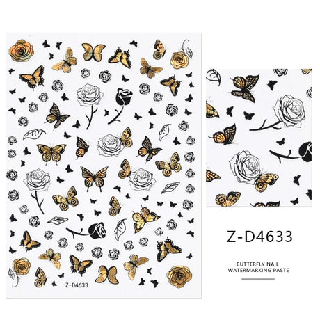 JNBS Butterfly Nail Sticker