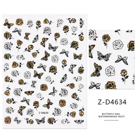 JNBS Butterfly Nail Sticker