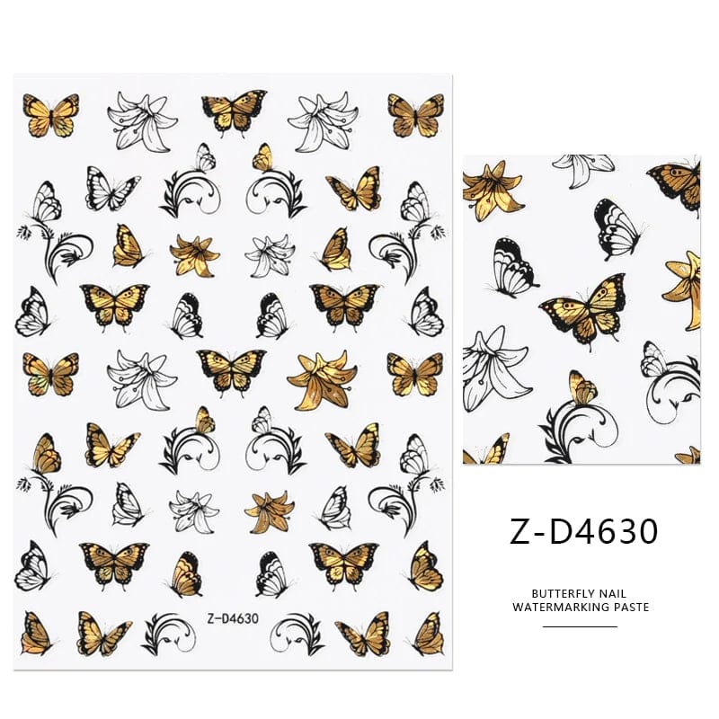 JNBS Butterfly Nail Sticker