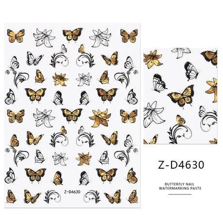 JNBS Butterfly Nail Sticker