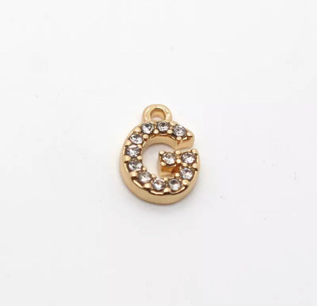 JNBS Nail Piercing Charm 07 Alphabet/ Letter (2pcs)