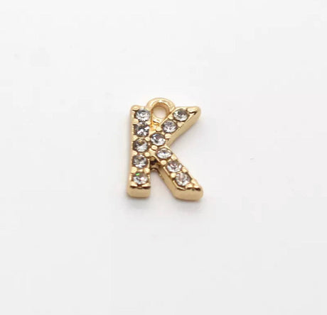 JNBS Nail Piercing Charm 07 Alphabet/ Letter (2pcs)