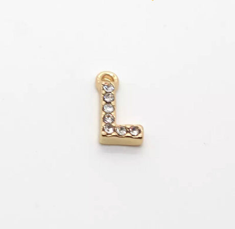 JNBS Nail Piercing Charm 07 Alphabet/ Letter (2pcs)