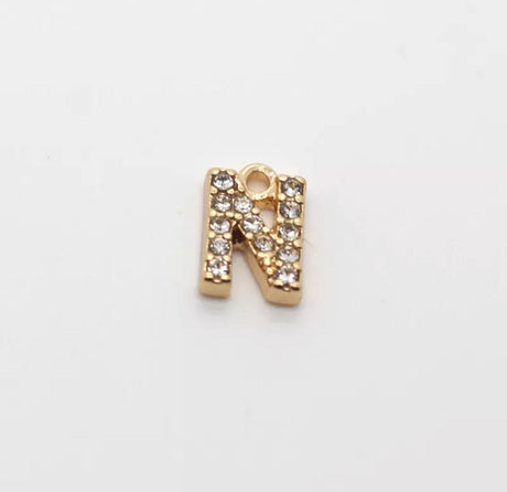 JNBS Nail Piercing Charm 07 Alphabet/ Letter (2pcs)