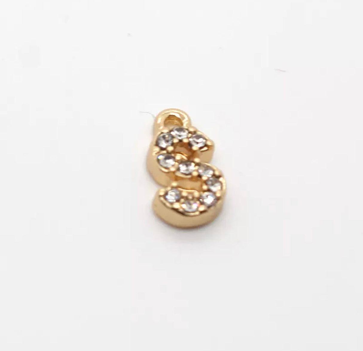 JNBS Nail Piercing Charm 07 Alphabet/ Letter (2pcs)