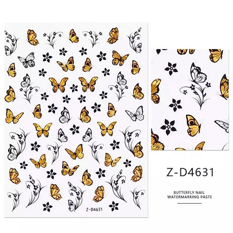 JNBS Butterfly Nail Sticker