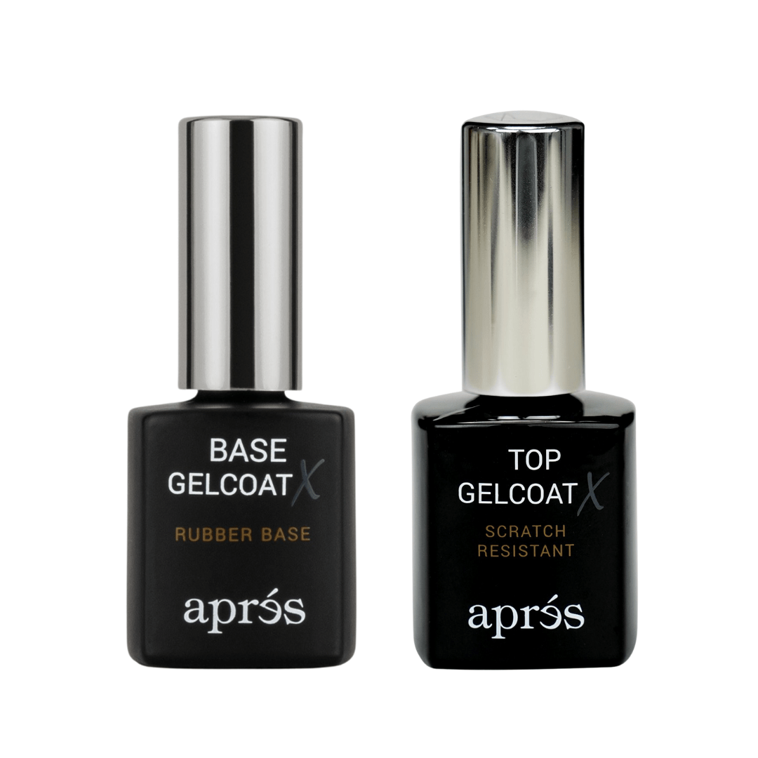 Apres Gel Coat X Duo Base Coat Rubber and Top Coat Scratch Resistant