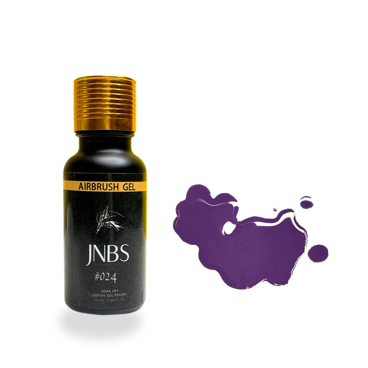 JNBS Airbrush Gel Color Solid 20ml 024