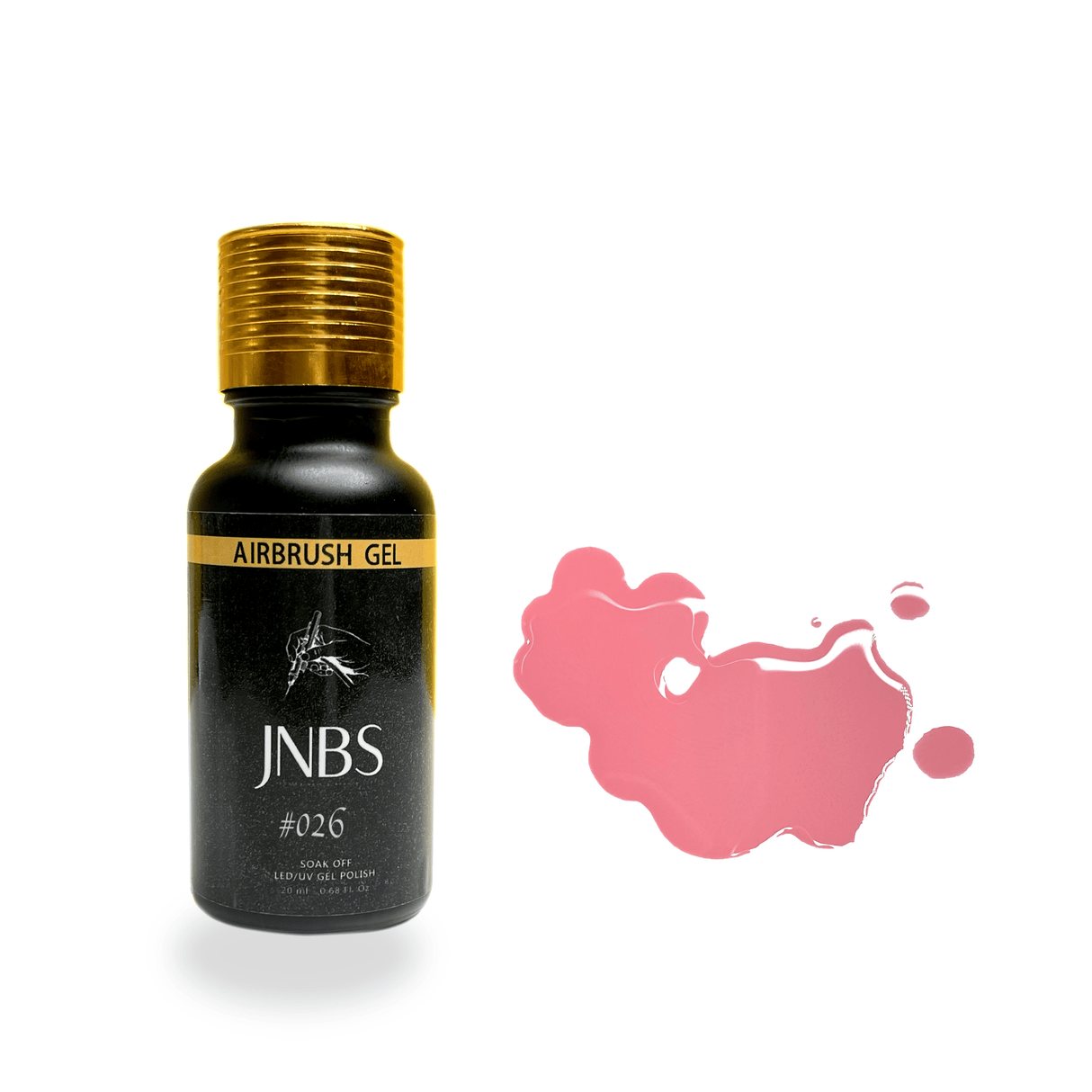 JNBS Airbrush Gel Color Solid 20ml 026