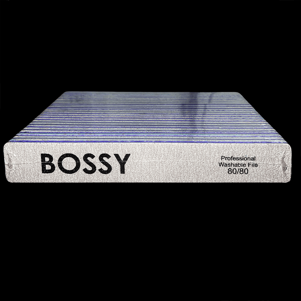 BOSSY Washable File Jumbo (Square) ZEBRA (80/80)