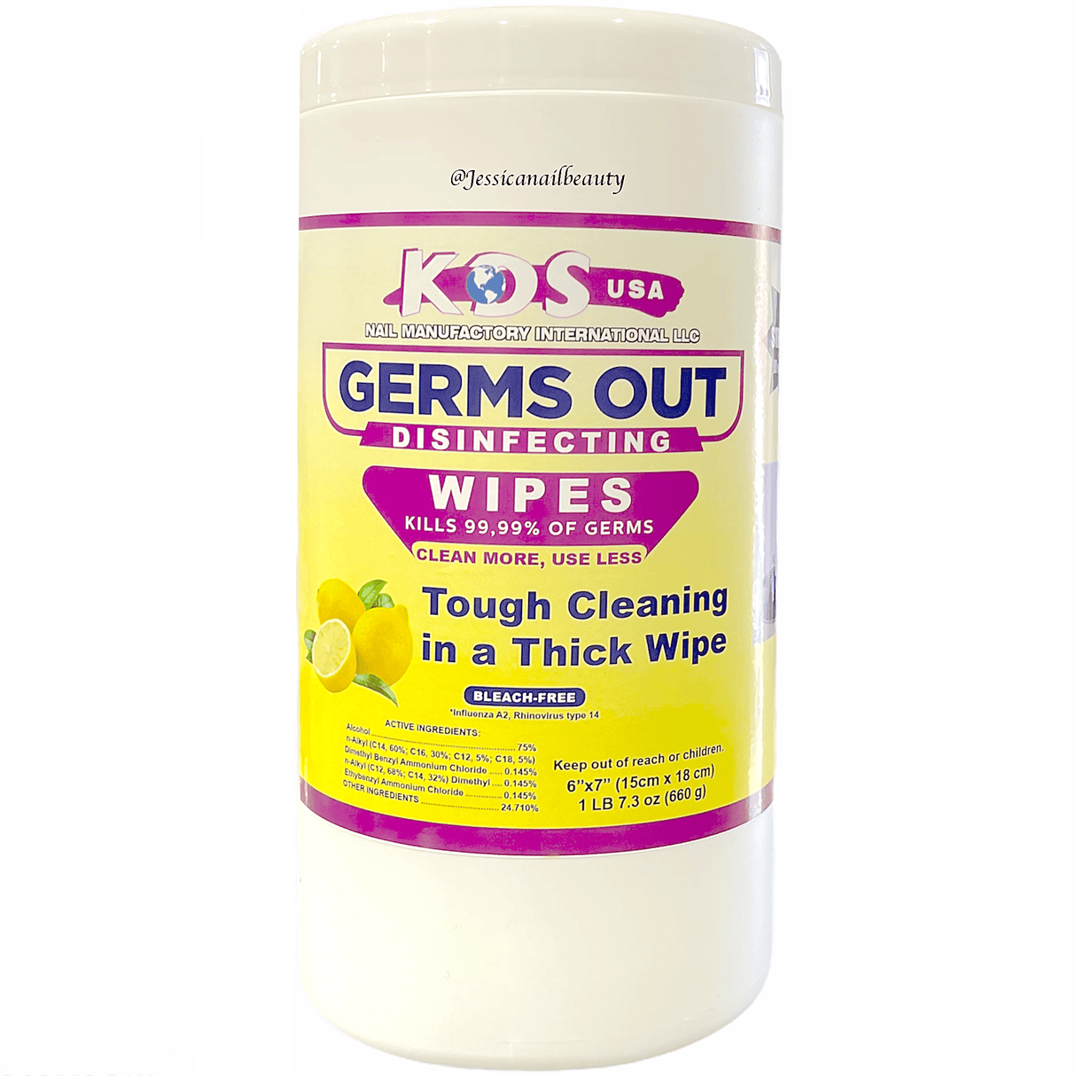 KDS Germs Out Disinfecting Wipes