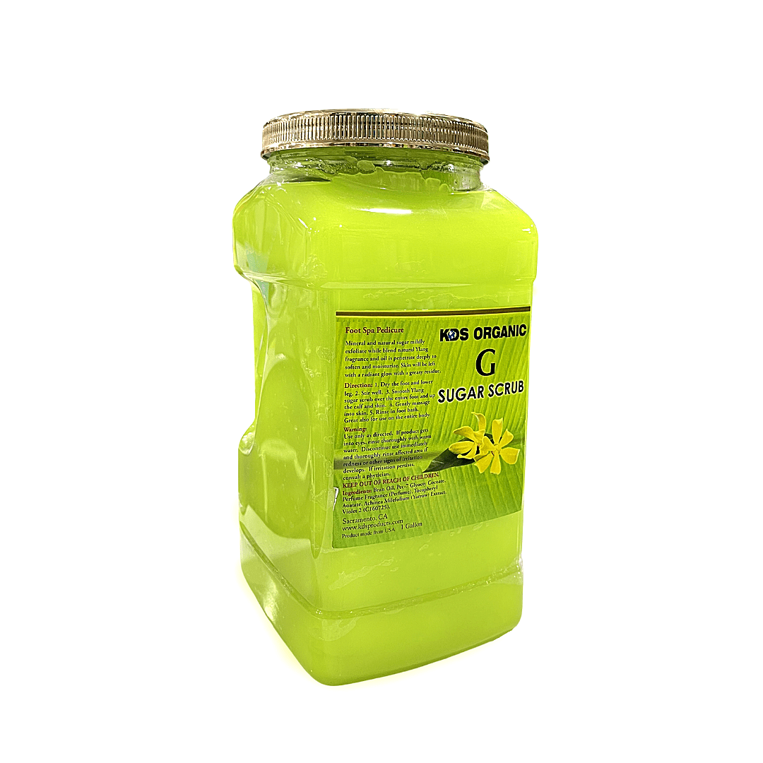KDS Organic G Sugar Scrub - 1GAL - Jessica Nail & Beauty Supply - Canada Nail Beauty Supply - Sugar Scrub
