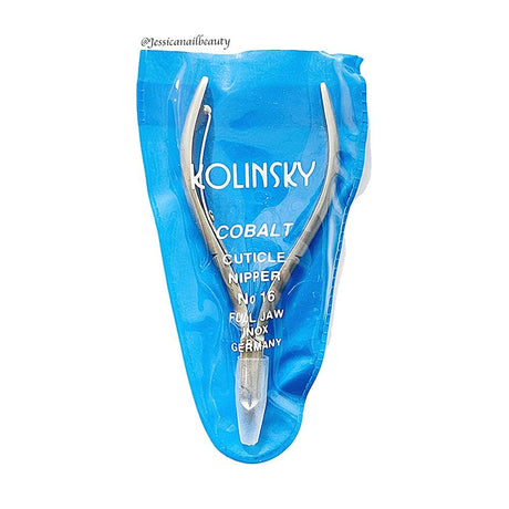 Kolinsky Cuticle Nipper No 16 - Full Jaw #Blue - Jessica Nail & Beauty Supply - Canada Nail Beauty Supply - Cuticle Nipper